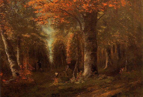 A floresta no outono