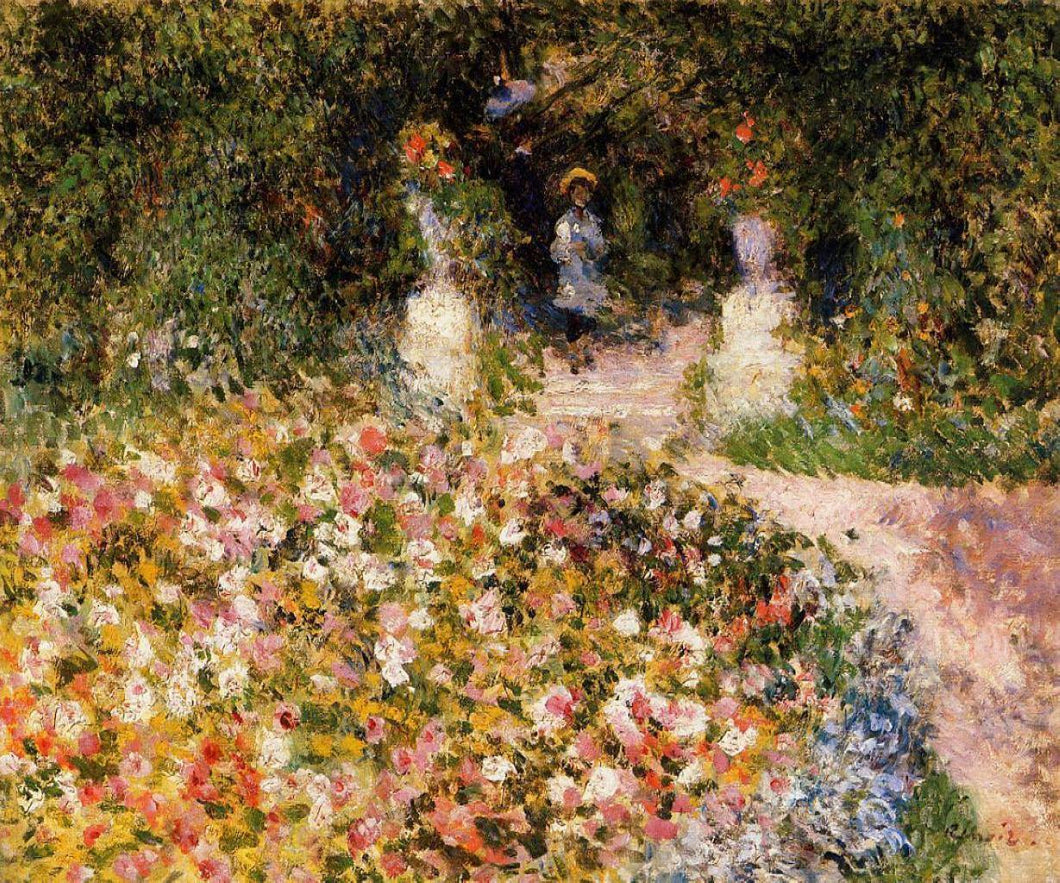 O Jardim (Pierre-Auguste Renoir) - Reprodução com Qualidade Museu
