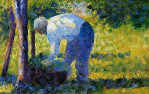O jardineiro (Georges Seurat) - Reprodução com Qualidade Museu