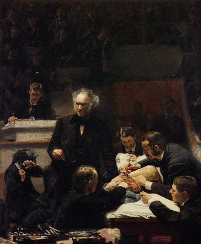 The Gross Clinic (Thomas Eakins) - Reprodução com Qualidade Museu