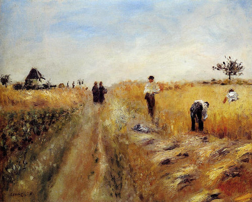 The Harvesters (Pierre-Auguste Renoir) - Reprodução com Qualidade Museu