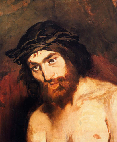 A cabeça de cristo (Edouard Manet) - Reprodução com Qualidade Museu