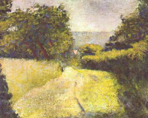 The Hollow Way (Georges Seurat) - Reprodução com Qualidade Museu