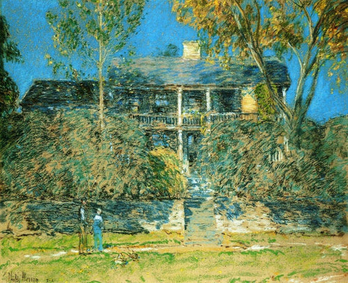 The Holly Farm (Childe Hassam) - Reprodução com Qualidade Museu