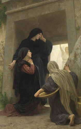 As Mulheres Sagradas na Tumba (William-Adolphe Bouguereau) - Reprodução com Qualidade Museu