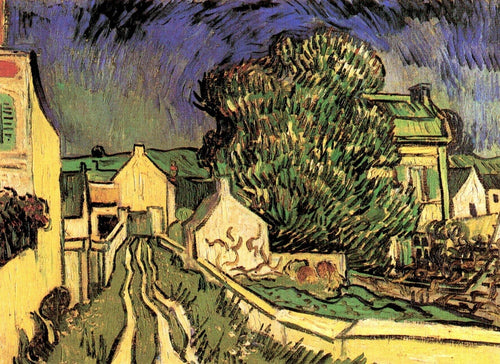 A casa de Pere Pilon (Vincent Van Gogh) - Reprodução com Qualidade Museu