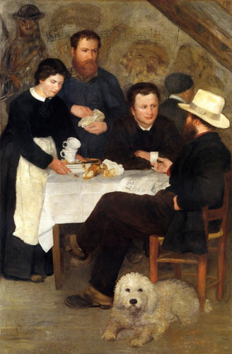 The Inn Of Mother Anthony (Pierre-Auguste Renoir) - Reprodução com Qualidade Museu