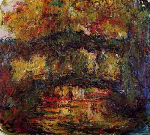 A ponte japonesa (Claude Monet) - Reprodução com Qualidade Museu