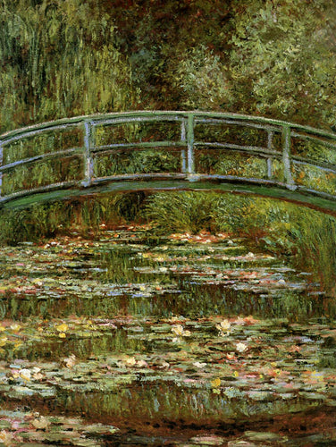 A ponte japonesa (Claude Monet) - Reprodução com Qualidade Museu