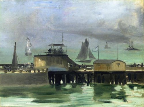 O cais de Boulogne (Edouard Manet) - Reprodução com Qualidade Museu