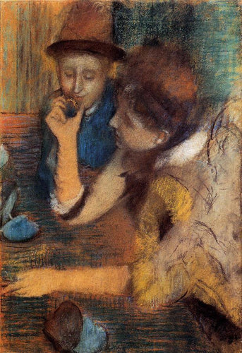 As joias (Edgar Degas) - Reprodução com Qualidade Museu