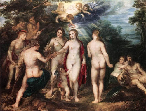 O Julgamento de Paris (Peter Paul Rubens) - Reprodução com Qualidade Museu