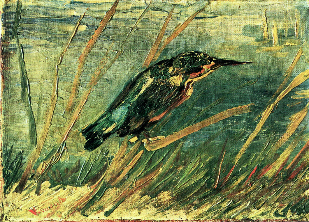 The Kingfisher (Vincent Van Gogh) - Reprodução com Qualidade Museu