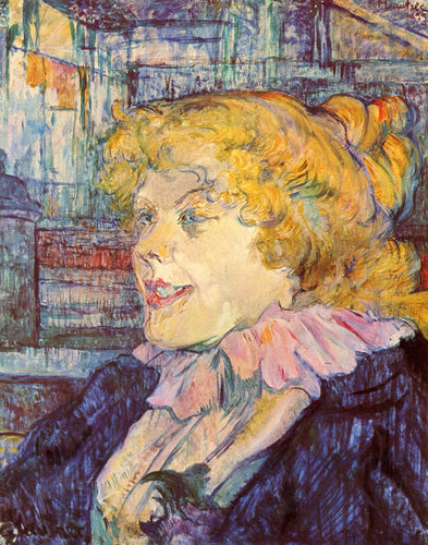 A Senhora da Estrela Harbor (Henri de Toulouse-Lautrec) - Reprodução com Qualidade Museu
