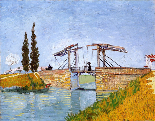 Ponte Langlois (Vincent Van Gogh) - Reprodução com Qualidade Museu