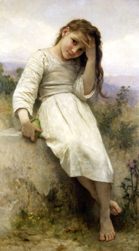 O pequeno maroto (William-Adolphe Bouguereau) - Reprodução com Qualidade Museu