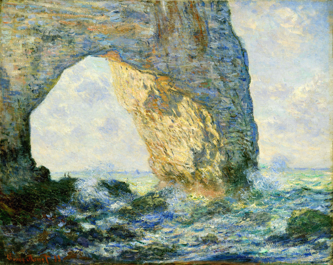Rock Arch (Claude Monet) - Reprodução com Qualidade Museu