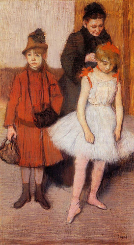 A família Mante (Edgar Degas) - Reprodução com Qualidade Museu