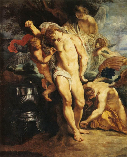 O Martírio de São Sebastião (Peter Paul Rubens) - Reprodução com Qualidade Museu