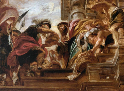 O Encontro de Abraão e Melquisedeque (Peter Paul Rubens) - Reprodução com Qualidade Museu
