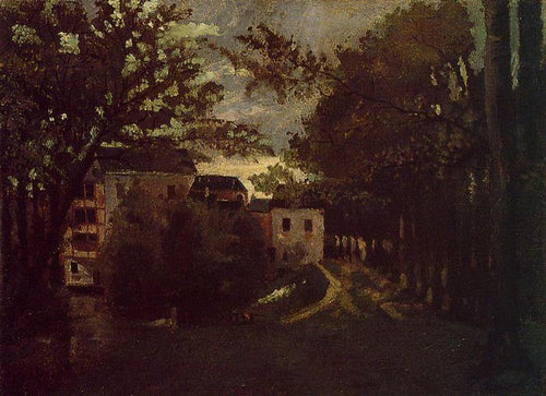 O moinho em La Roche Goyon (Camille Pissarro) - Reprodução com Qualidade Museu