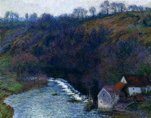 The Mill At Vervy (Claude Monet) - Reprodução com Qualidade Museu