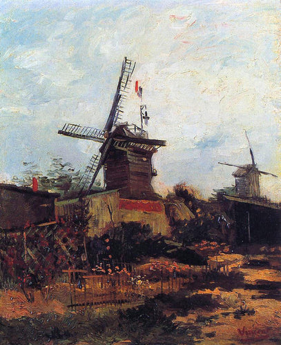 The Mill Of Blute End (Vincent Van Gogh) - Reprodução com Qualidade Museu
