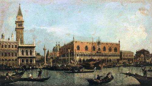 O Molo e a Piazzetta San Marco, Veneza - Replicarte