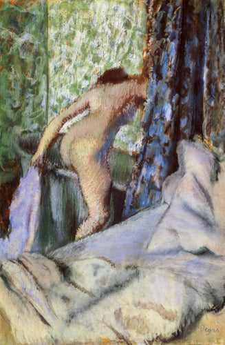 Banho matinal (Edgar Degas) - Reprodução com Qualidade Museu