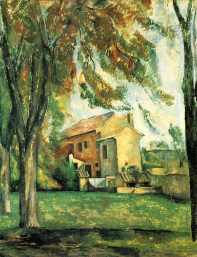 A lagoa do Jas De Bouffan (Paul Cézanne) - Reprodução com Qualidade Museu