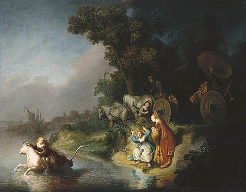 The Rape Of Europa (Rembrandt) - Reprodução com Qualidade Museu