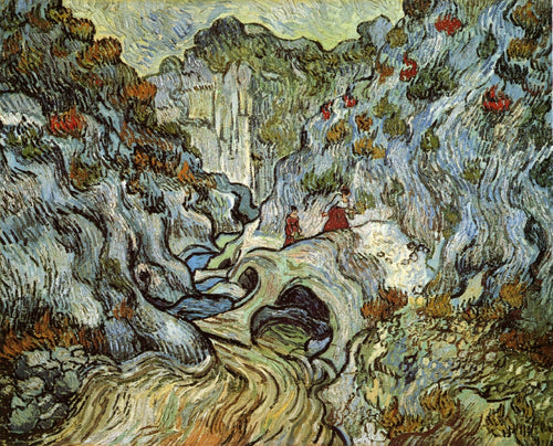 A Ravina dos Peyroulets (Vincent Van Gogh) - Reprodução com Qualidade Museu
