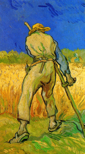 The Reaper, After Millet (Vincent Van Gogh) - Reprodução com Qualidade Museu