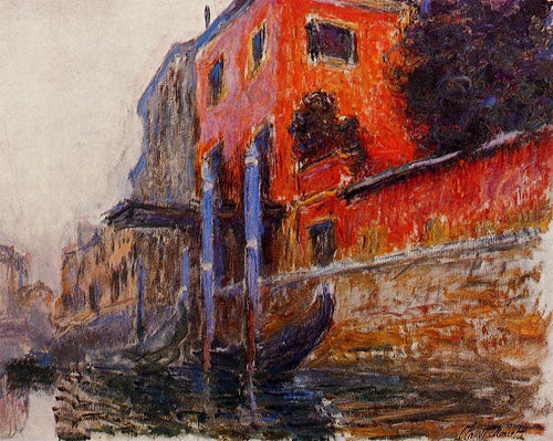 A casa vermelha (Claude Monet) - Reprodução com Qualidade Museu