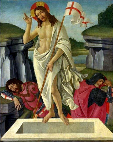 A ressurreição (Sandro Botticelli) - Reprodução com Qualidade Museu