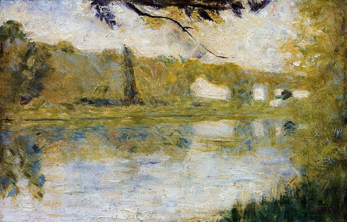 The Riverside (Georges Seurat) - Reprodução com Qualidade Museu
