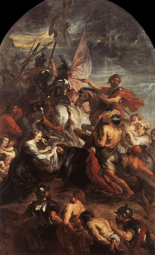 A estrada para o calvário (Peter Paul Rubens) - Reprodução com Qualidade Museu