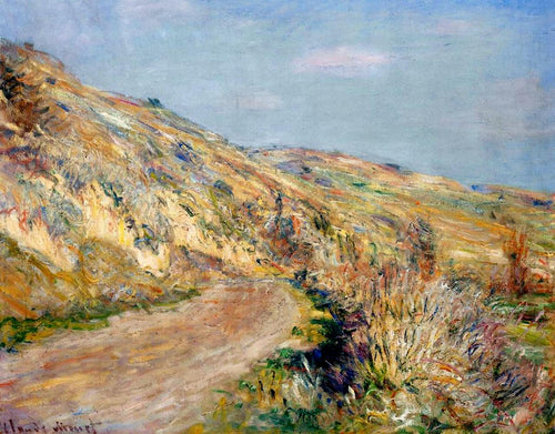 The Road To Giverny (Claude Monet) - Reprodução com Qualidade Museu