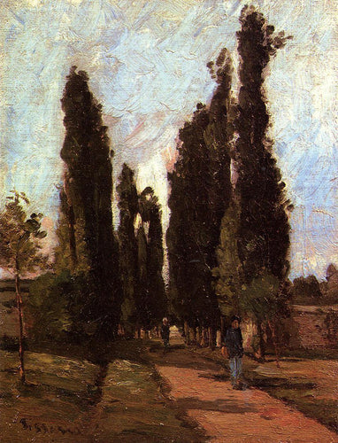A estrada (Camille Pissarro) - Reprodução com Qualidade Museu