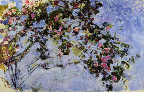 The Rose Bush (Claude Monet) - Reprodução com Qualidade Museu