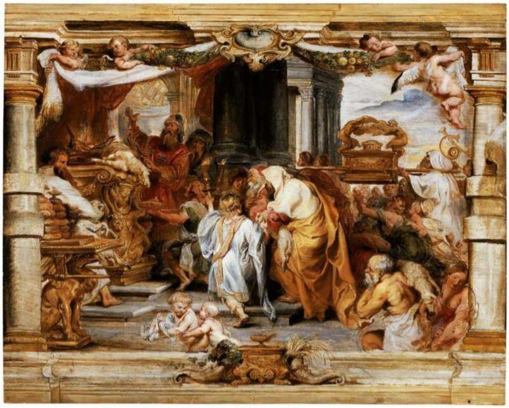 O Sacrifício da Antiga Aliança (Peter Paul Rubens) - Reprodução com Qualidade Museu