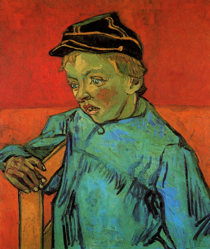 O estudante (Vincent Van Gogh) - Reprodução com Qualidade Museu