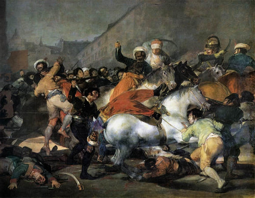 A carga dos mamelucos - o segundo de maio de 1808