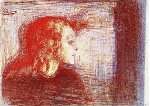A criança doente (Edvard Munch) - Reprodução com Qualidade Museu