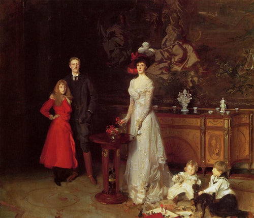 A Família Sitwell (John Singer Sargent) - Reprodução com Qualidade Museu