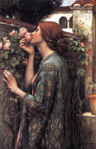 A alma da rosa (John William Waterhouse) - Reprodução com Qualidade Museu