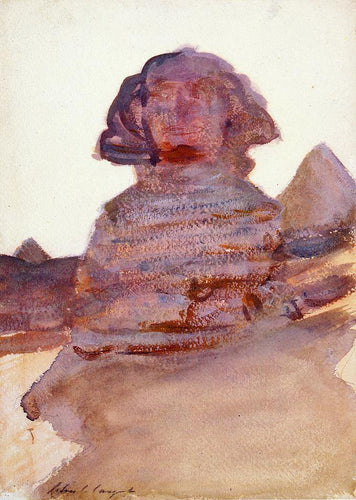 A esfinge (John Singer Sargent) - Reprodução com Qualidade Museu
