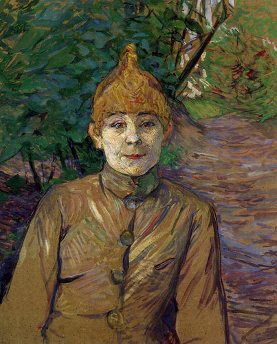 The Streetwalker (Henri de Toulouse-Lautrec) - Reprodução com Qualidade Museu