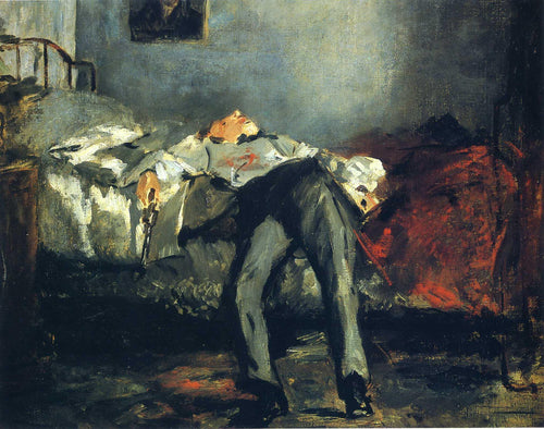 O suicídio (Edouard Manet) - Reprodução com Qualidade Museu