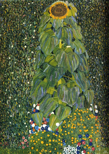 O girassol (Gustav Klimt) - Reprodução com Qualidade Museu